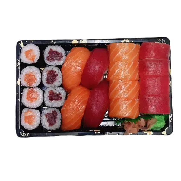 Bandeja atún y salmón mixta