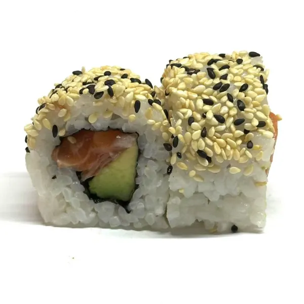 Sésamo roll salmón