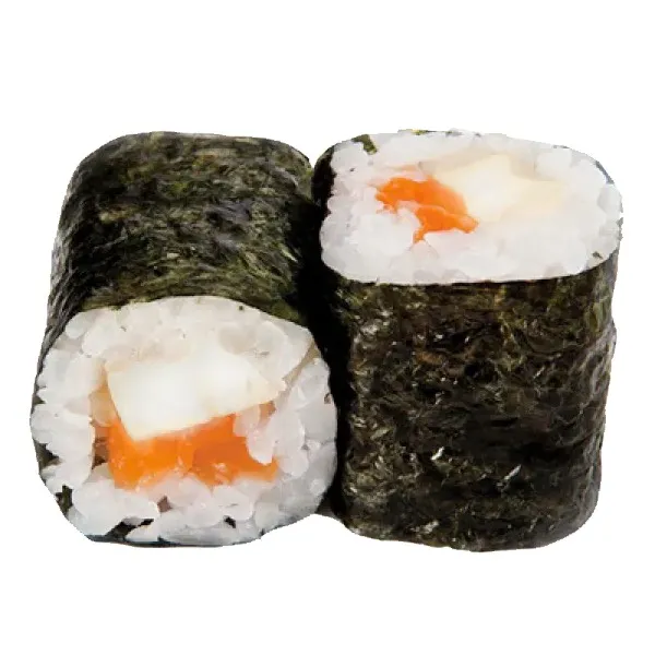 Maki salmón con queso